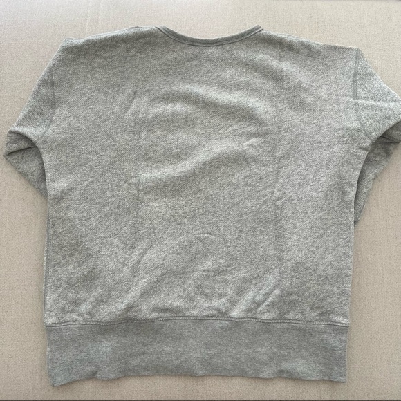 LESS17 x EBBETS FIELD FLANNELS Vintage Authentic Gray Sweatshirt - Picture 6 of 6